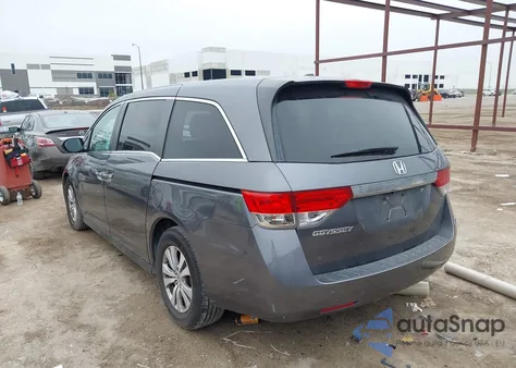 2014 Honda Odyssey Ex-L из США, поврежденный, VIN 5FNRL5H60EB084169